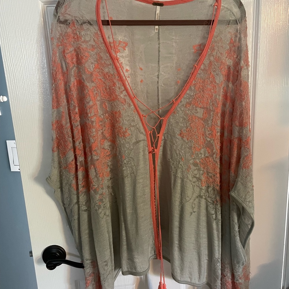 Oversized Free People Poncho
